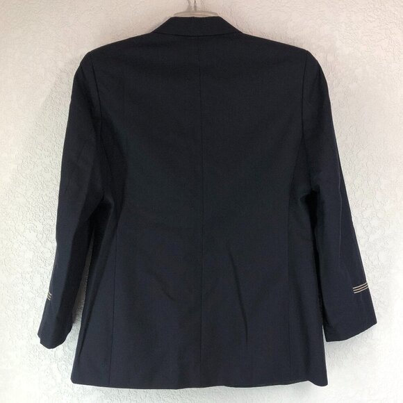 VF Imagewear Vintage Blue Ladies Uniform Blazer - Picture 2 of 6